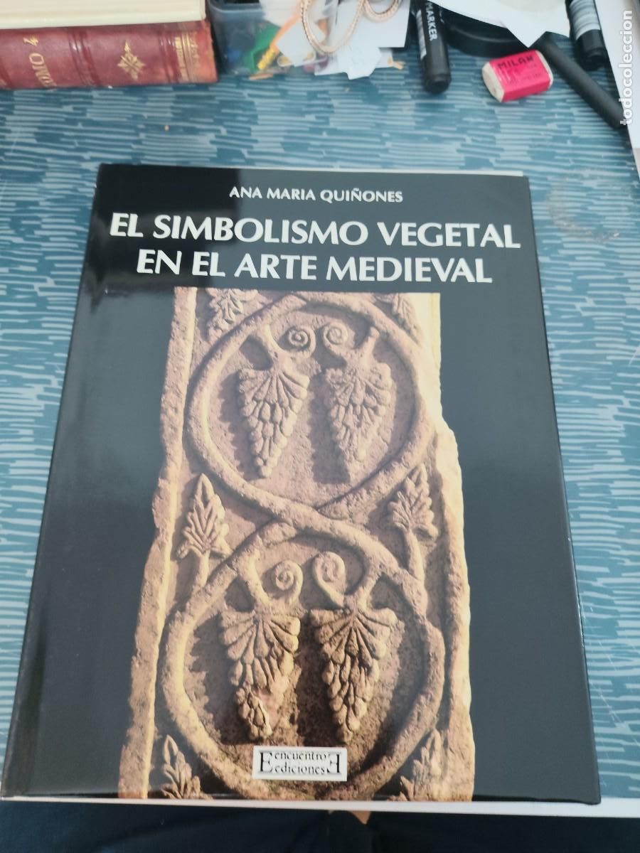 Libros de segunda mano: EL SIMBOLISMO VEGETAL EN EL ARTE MEDIEVAL,ANA MARIA QUI&Ntilde;ONES, EDICIONES ENCUENTRO,1995,295 P&Aacute;GINAS.