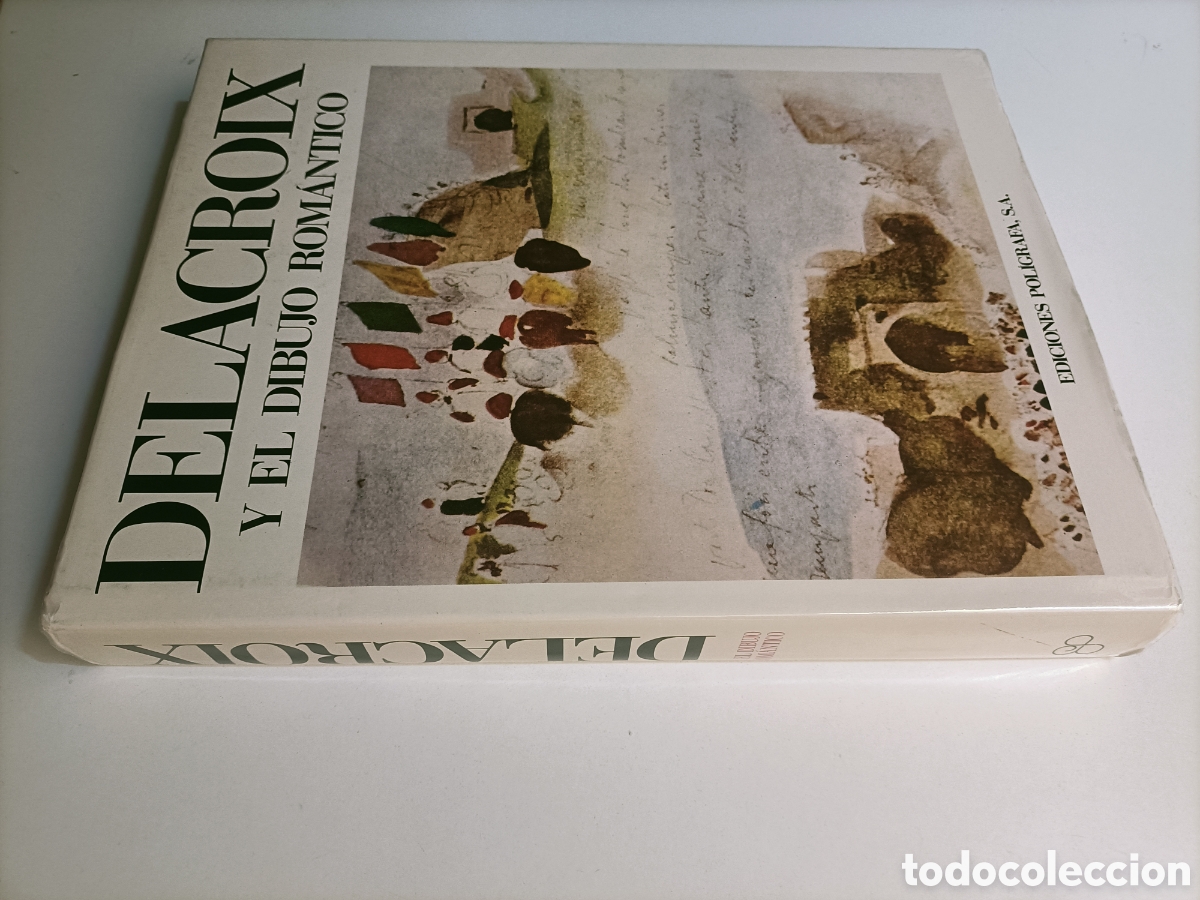 Libros de segunda mano: Delacroix y el dibujo rom&aacute;ntico. Ediciones pol&iacute;grafa