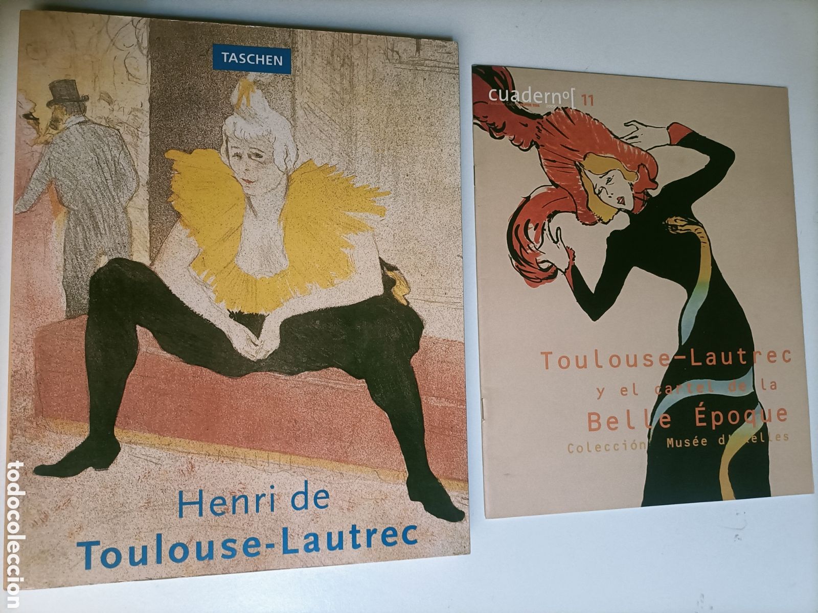 Libros de segunda mano: Toulouse Lautrec 1864 1901 Gilles Neret. y cuaderno Mafre sobre Toulouse Lautrec