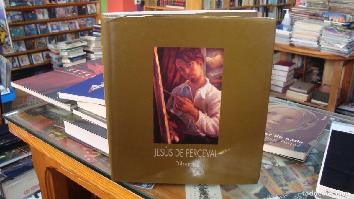 Libros de segunda mano: JESUS DE PERCEVAL. DIBUJOS - Jes&uacute;s de Perceval -Carmen Pinte&ntilde;o y Antonio D&iacute;az Ramos. Almer&iacute;a