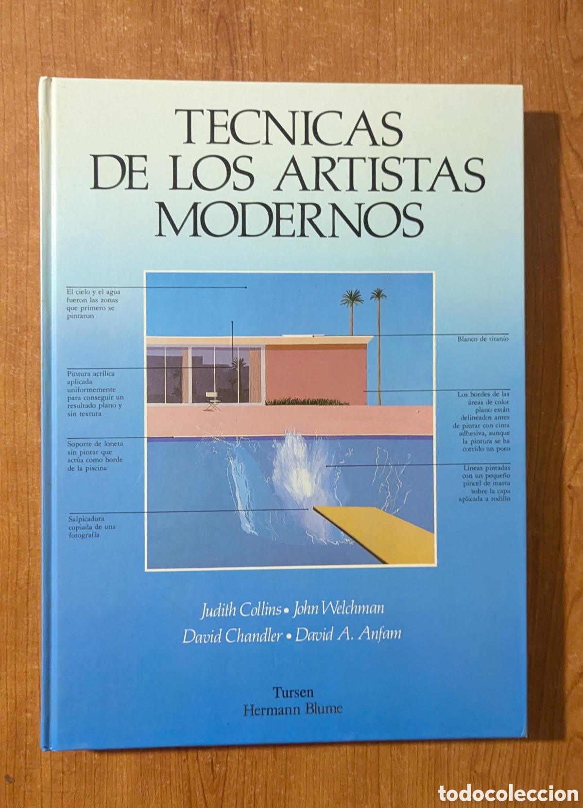 Libros de segunda mano: TECNICAS DE LOS ARTISTAS MODERNOS. Editorial Tursen. Hermann Blume. Judith Collins.