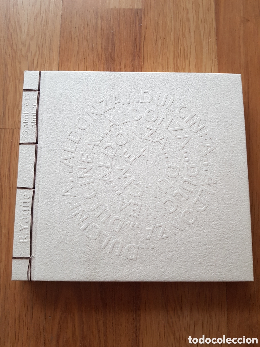 Libros de segunda mano: Aldonza, dulcinea &ndash; Rosa Yag&uuml;e &ndash; Libro de artista numerado y firmado