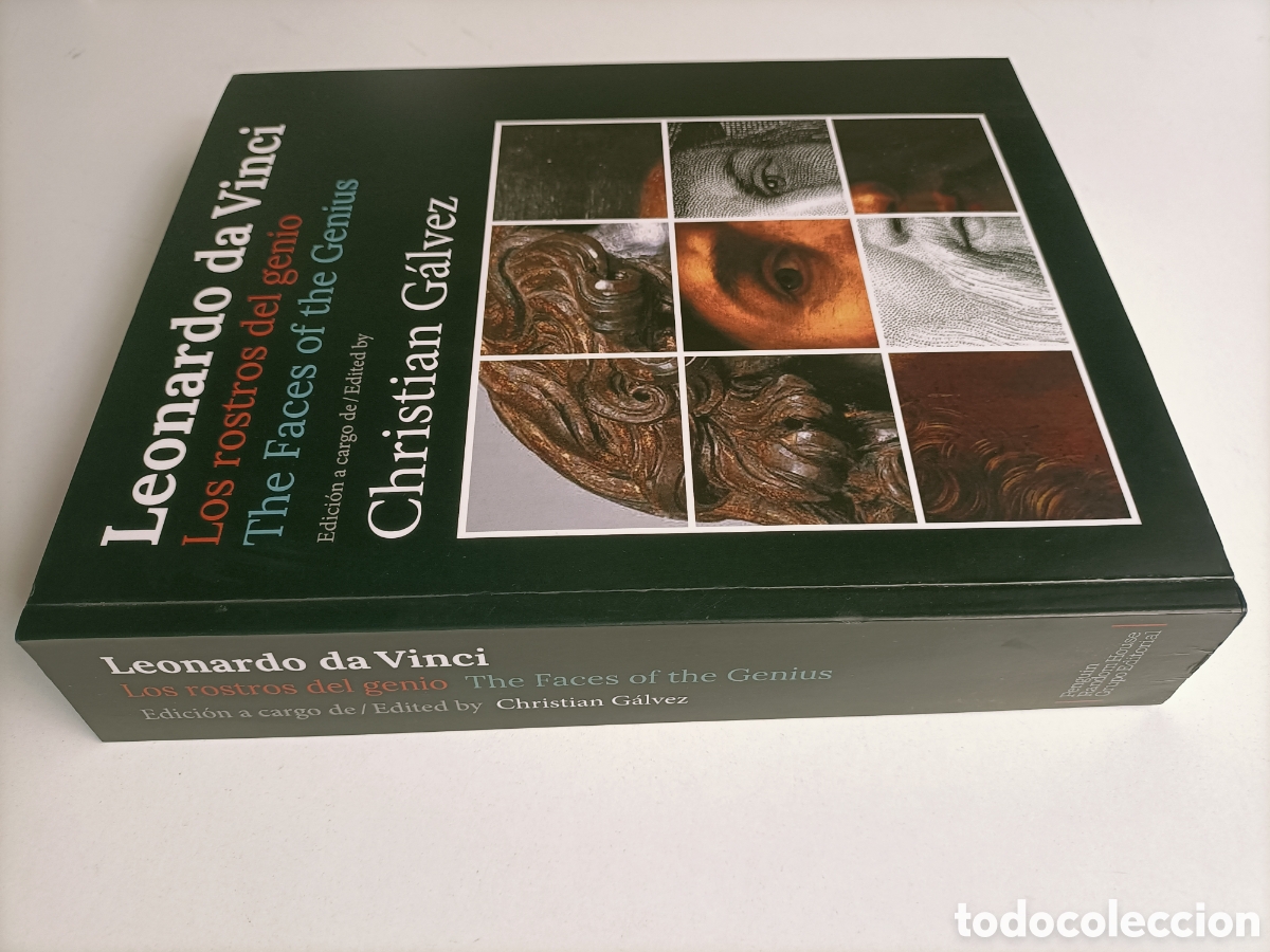 Libros de segunda mano: Leonardo da Vinci. Los rostros del genio. The faces of the genius. Christian G&aacute;lvez