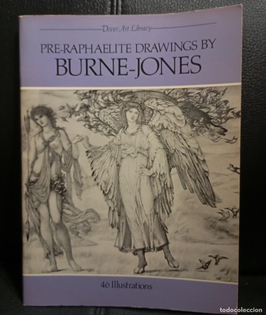 Libros de segunda mano: PRE RAPHAELITE DRAWINGS BY BURNE JONES - LIBRO CUADERNO - 46 ILUSTRACIONES - USA - 1981