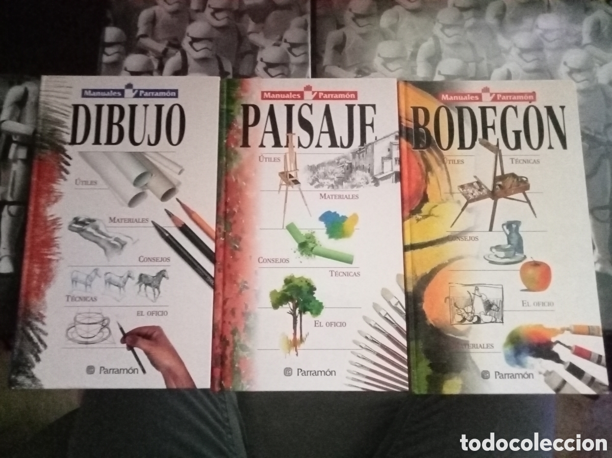 Libros de segunda mano: Manuales parram&oacute;n dibujo bodeg&oacute;n paisaje