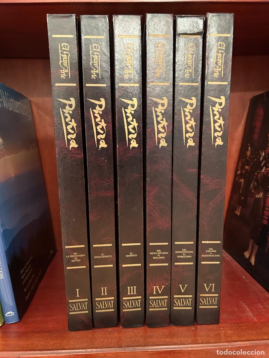 Libros de segunda mano: EL GRAN ARTE DE LA PINTURA. Colecci&oacute;n de 6 grandes vol&uacute;menes que Salvat Editores edito en 1985.