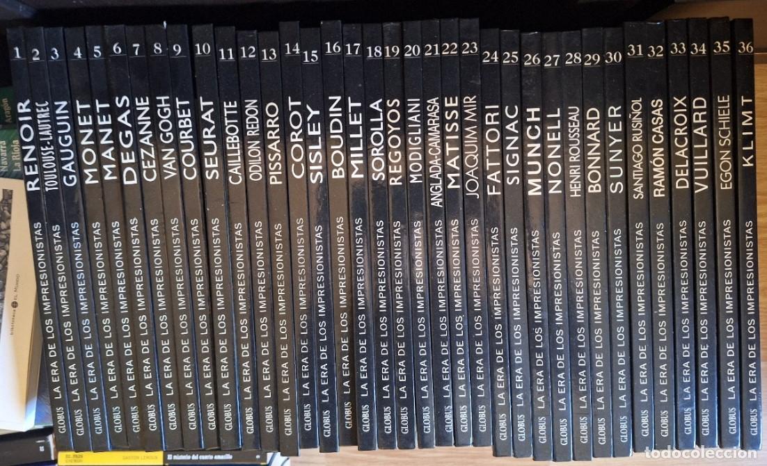 Libros de segunda mano: LA ERA DE LOS IMPRESIONISTAS. 36 TOMOS. -