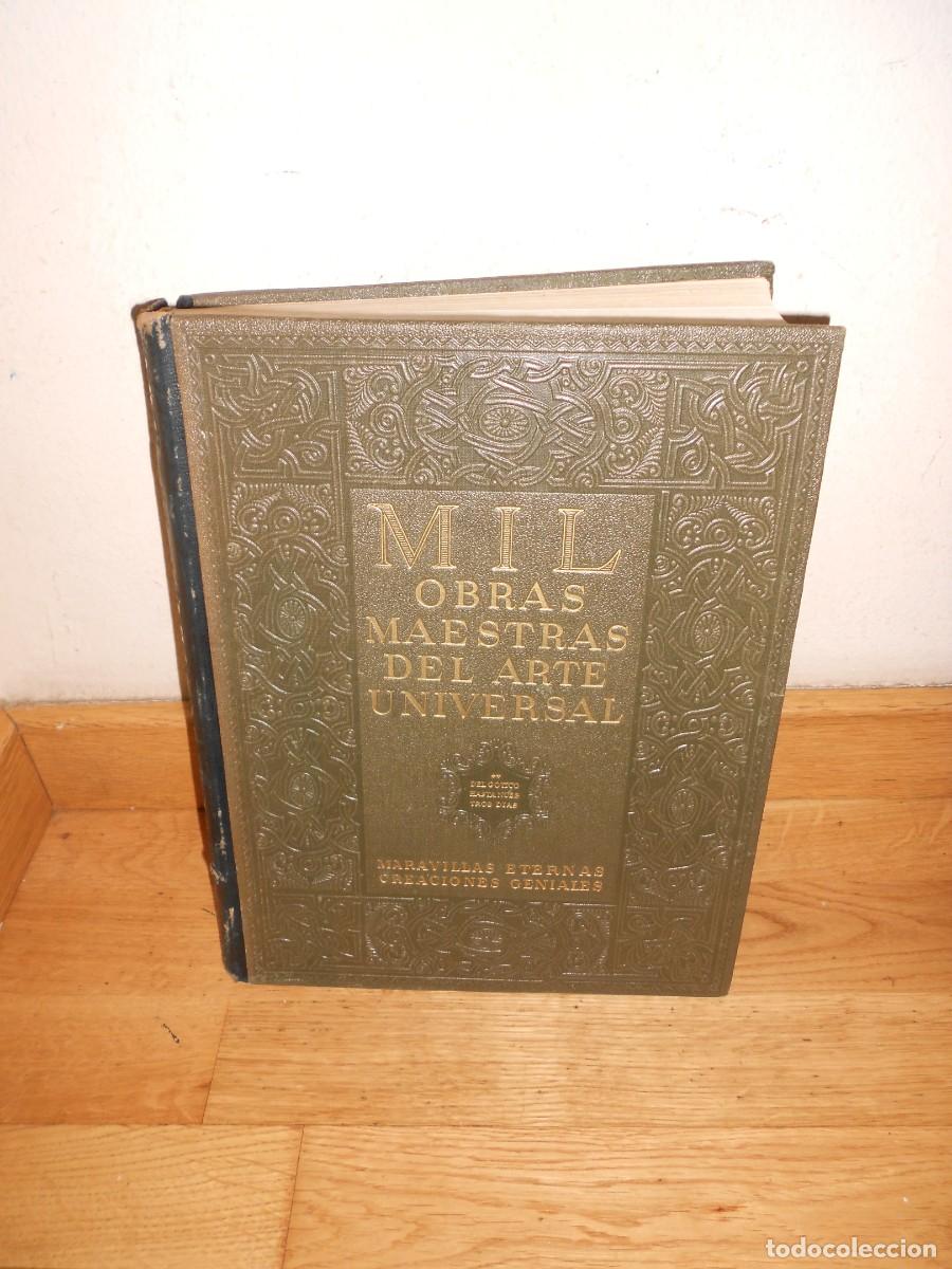 Libros de segunda mano: MIL OBRAS MAESTRAS del ARTE UNIVERSAL vol. II del Gotico hasta Nuestro Tiempo - INSTI. GALLACH 1&euro;y+