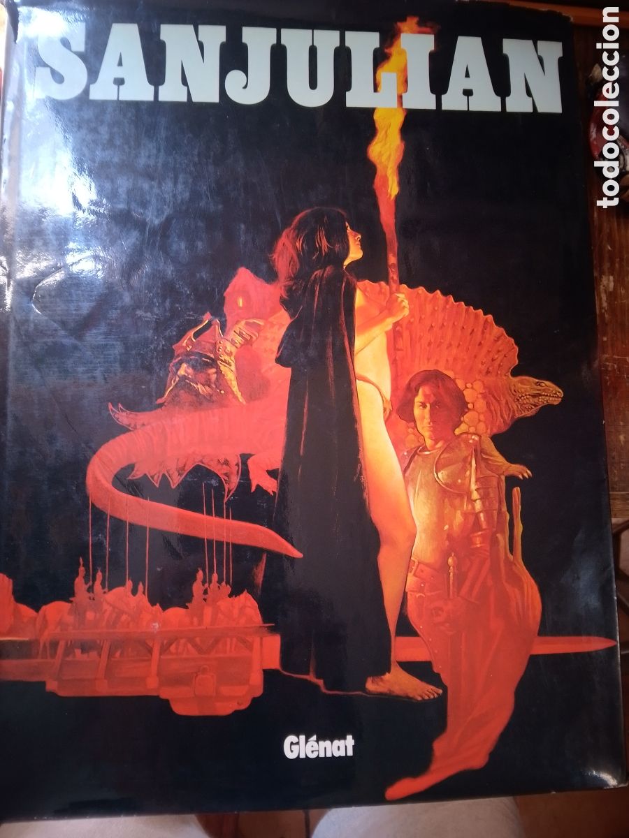 Libros de segunda mano: SANJULIAN. PERIODE 1970 - 1984. GLENAT. NORMA ESPAGNE. 1984