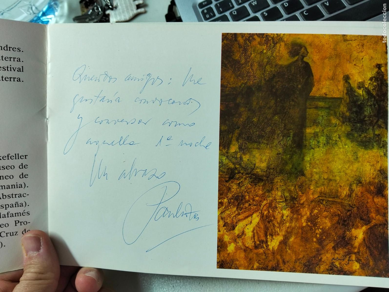 Libros de segunda mano: Pintura. Dedicado por el artista. Antonio Ferri, Expo Madrid, 1982, VISITA MI CATALOGO L55