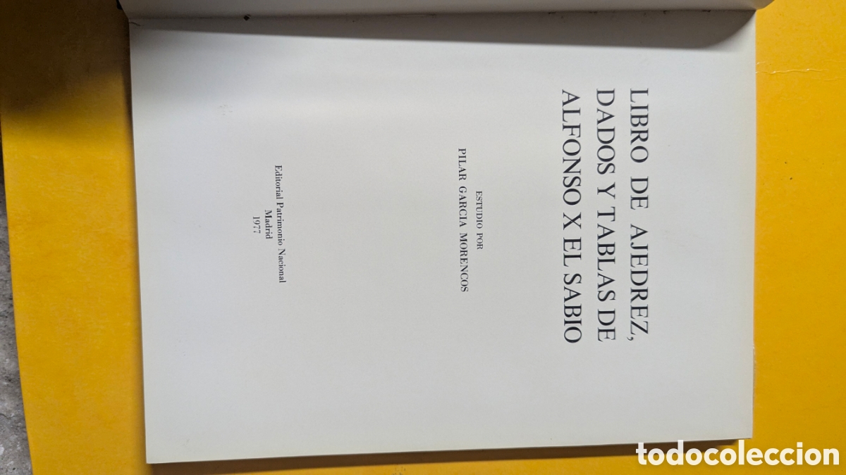 Libros de segunda mano: Libro de Ajedrez, Dados y Tablas de Alfonso X el Sabio - Foto 8
