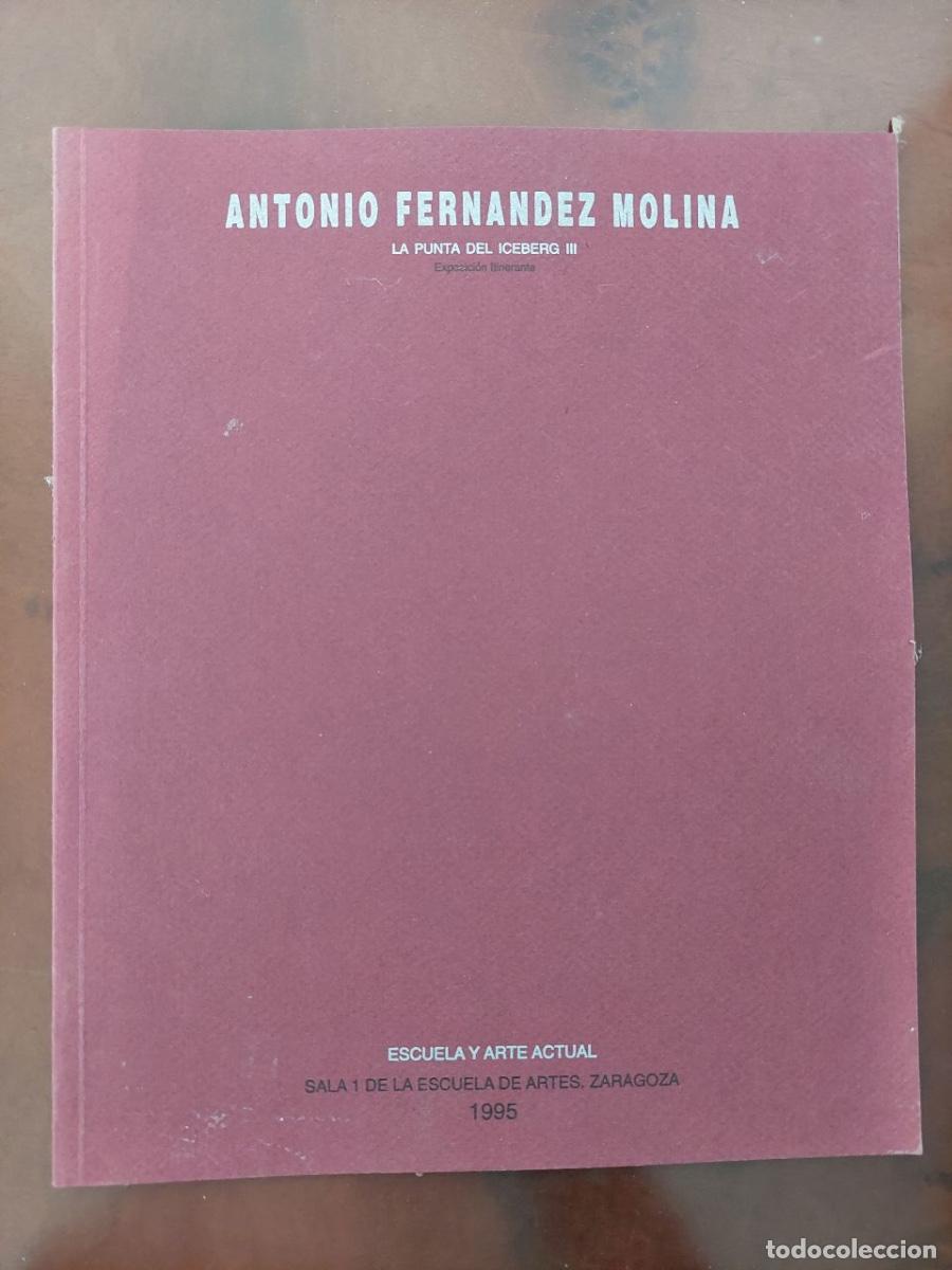 Libros de segunda mano: ANTONIO FERN&Aacute;NDEZ MOLINA. La punta del iceberg III. Catalogo exposici&oacute;n en Escuela y Arte Actual.