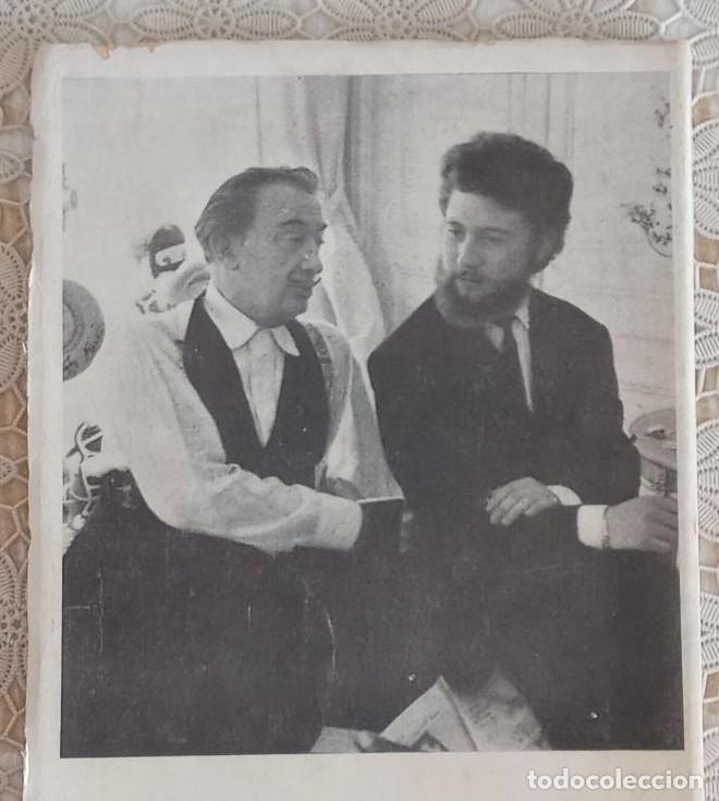 Libros de segunda mano: Libro ilustraciones In&eacute;ditas Julio Viera Par&iacute;s 1965 Surrealismo Foto con Salvador Dal&iacute; nexo Picasso