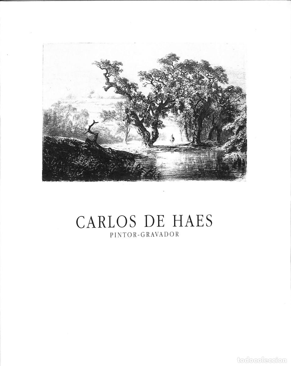 Libros de segunda mano: CARLOS DE HAES PINTOR - GRAVADOR 1996