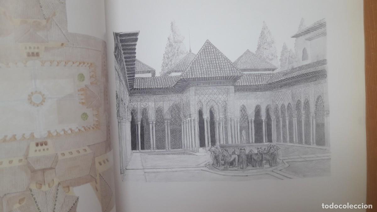 Libros de segunda mano: DIBUJOS Y ACUARELAS: ALHAMBRA DE GRANADA. REALES ALC&Aacute;ZARES DE SEVILLA. Arquitectura