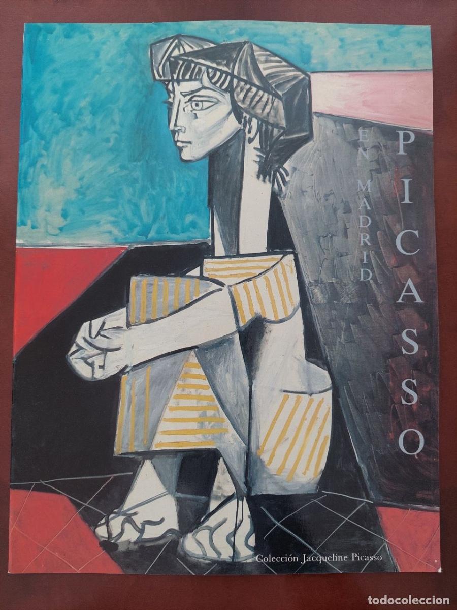 Libros de segunda mano: Picasso en Madrid, Colecci&oacute;n Jacqueline Picasso. Cat&aacute;logo exposici&oacute;n en el MEAC 1987 In folio rustic