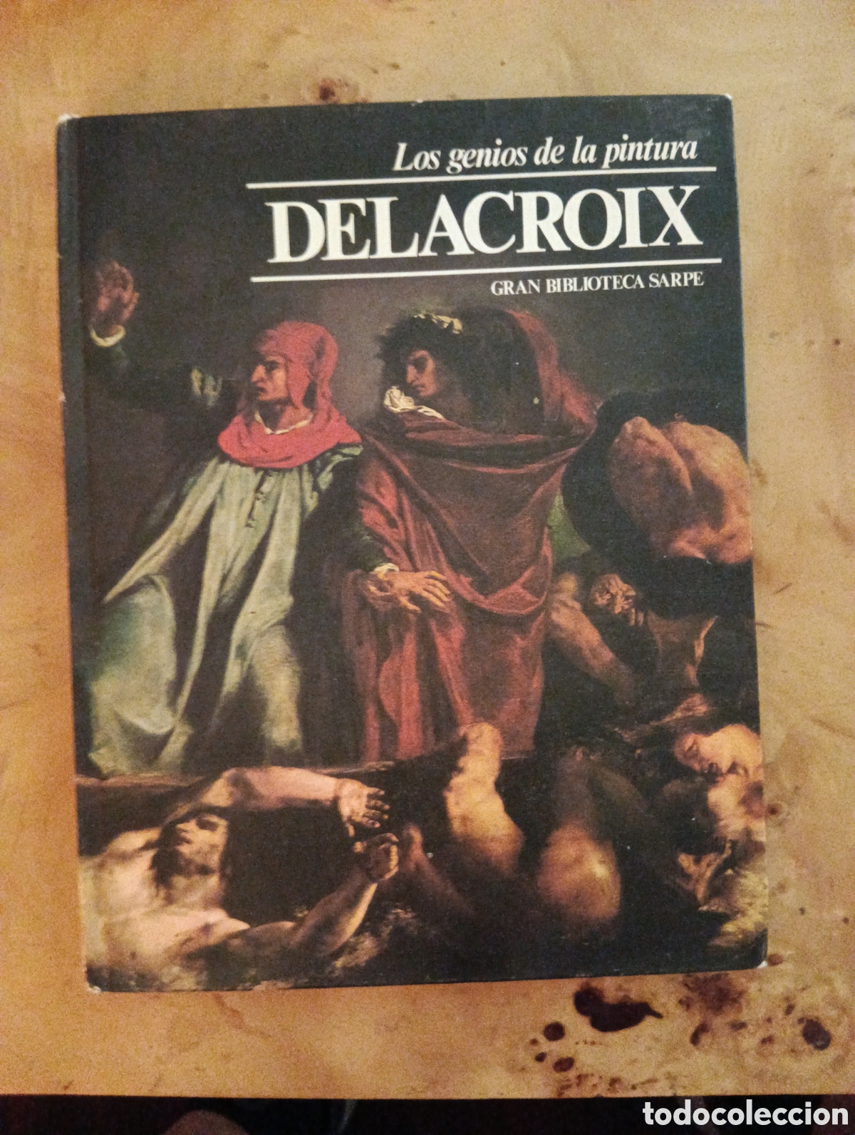 Libros de segunda mano: Los genios de la pintura, Delacroix Gran Biblioteca Sarpe