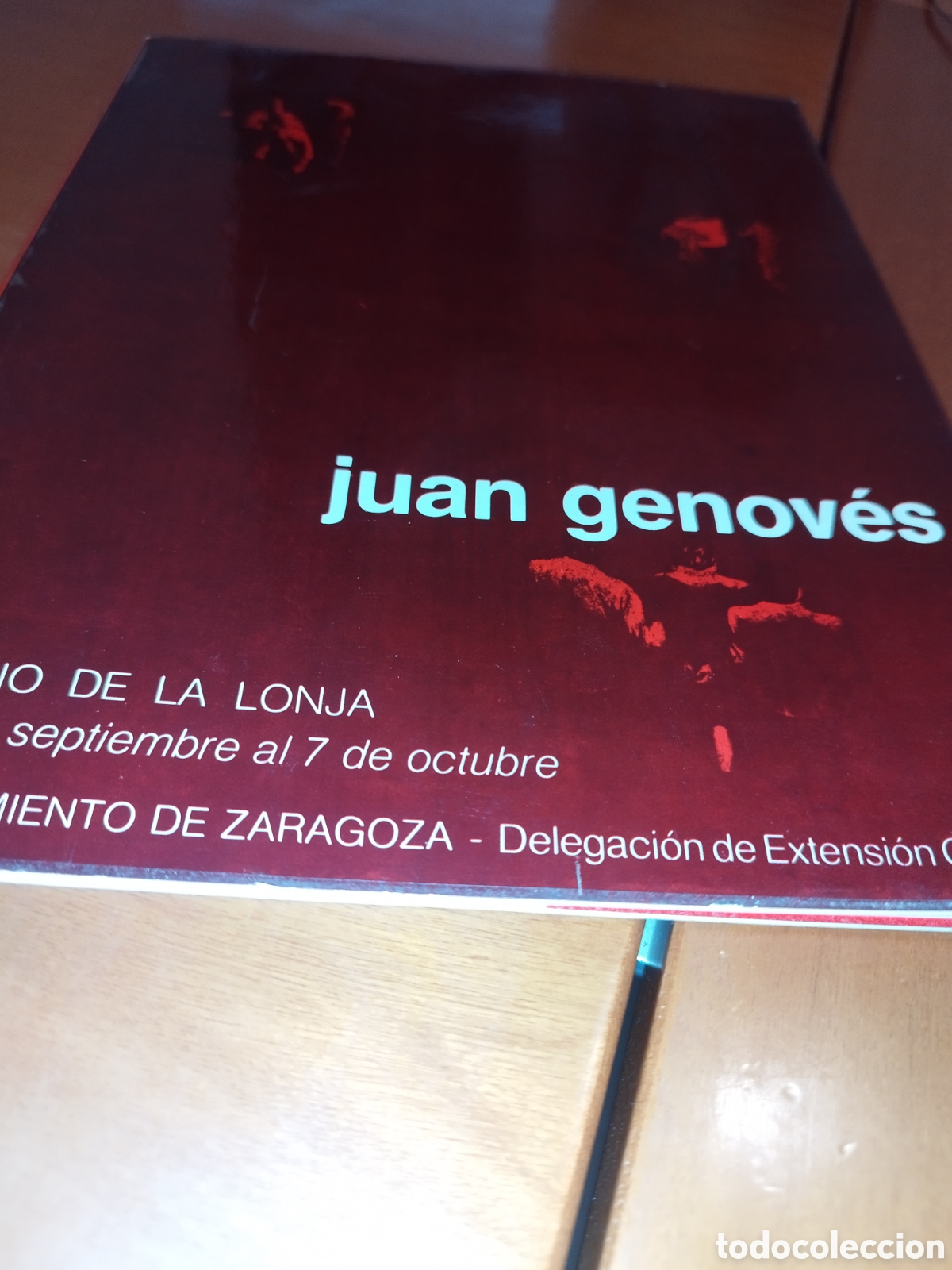 Libros de segunda mano: JUAN GENOV&Eacute;S: CATALOGO EXPOSICION PALACIO DE LA LONJA 1982. ILUSTRADO