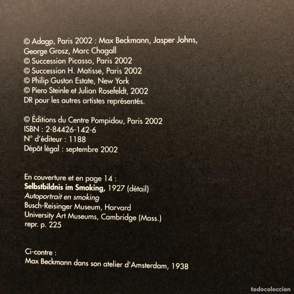 Libros de segunda mano: BECKMANN - CENTRE POMPIDOU - PARIS - 2002 / 2716 - Foto 4