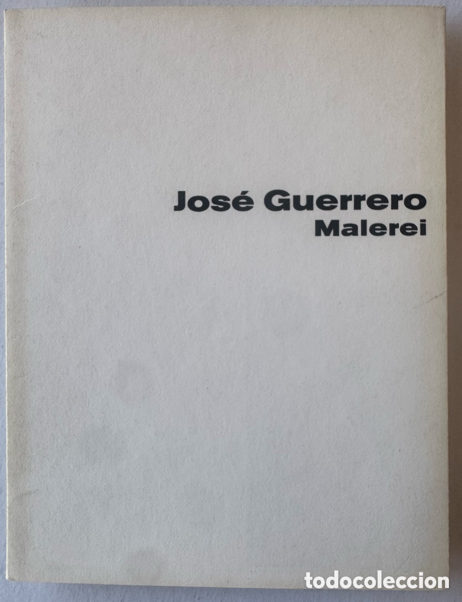 Gebrauchte B&uuml;cher: Jos&eacute; Guerrero Malerei (Galerie Buchhold, M&uacute;nich 1965)