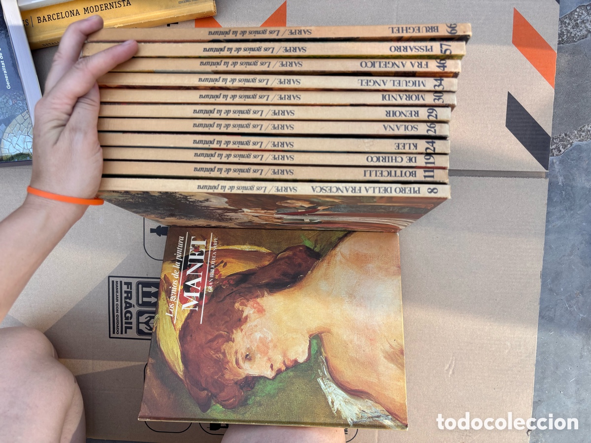 Libros de segunda mano: Colecci&oacute;n &rdquo;Los Genios de la Pintura&rdquo; (Sarpe)