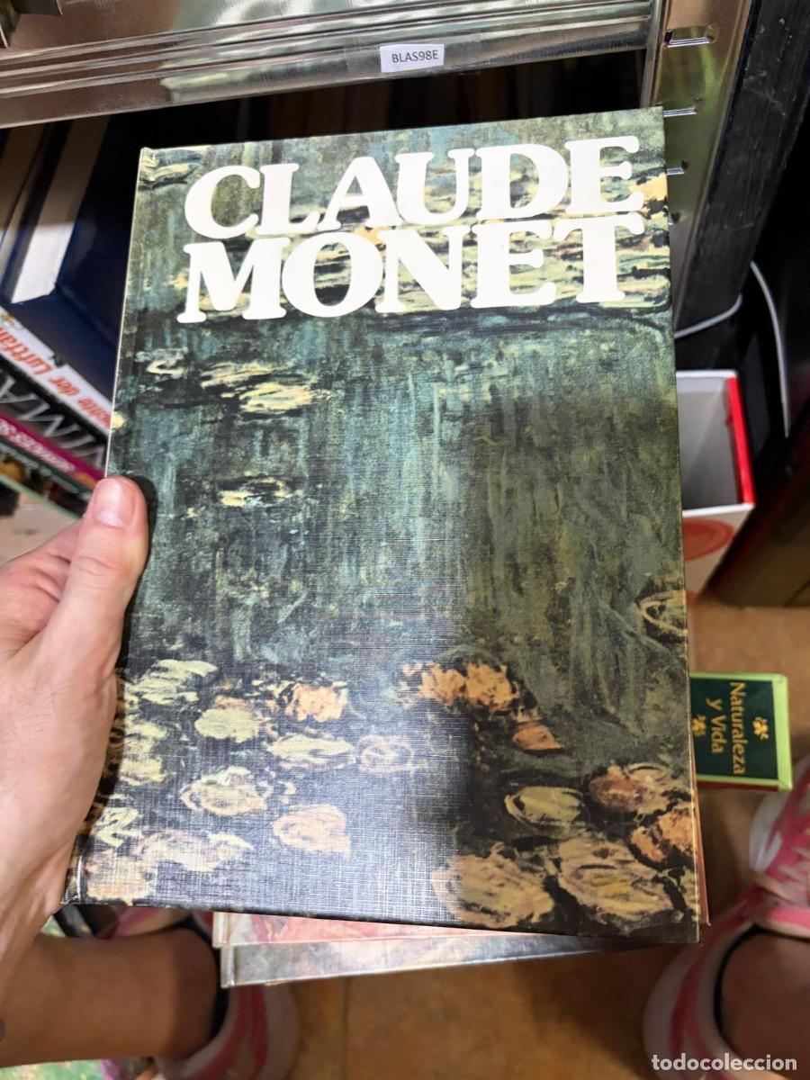 Libros de segunda mano: BLAS98E Libro sobre pintores - carton&eacute; - CLAUDE MONET