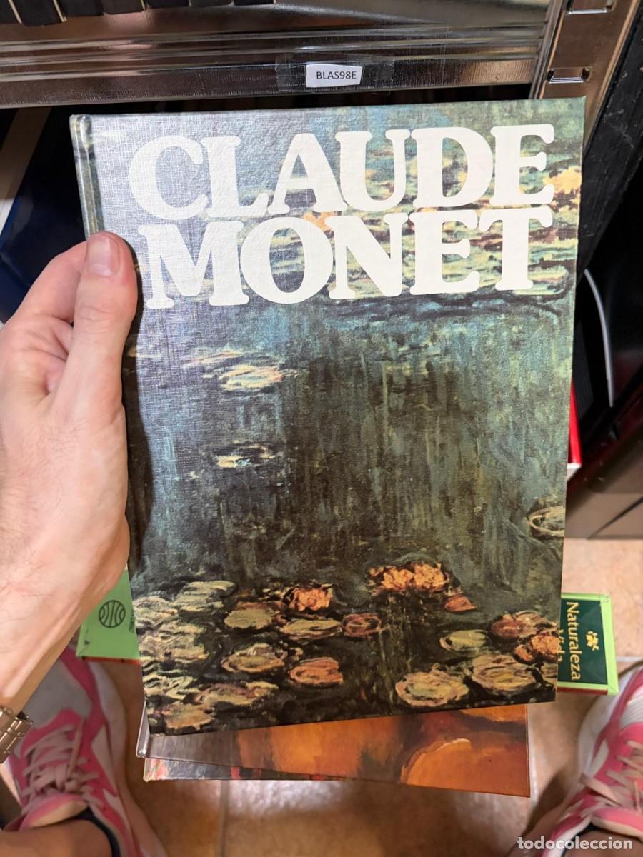 Libros de segunda mano: BLAS98E Libro sobre pintores - carton&eacute; - CLAUDE MONET