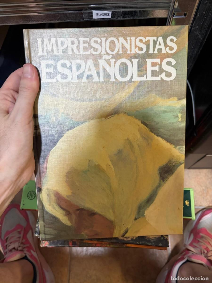 Second hand books: BLAS98E Libro sobre pintores - carton&eacute; - IMPRESIONISTAS ESPA&Ntilde;OLES