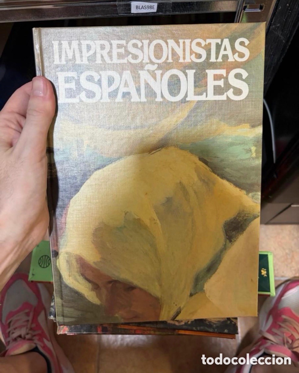 Libros de segunda mano: BLAS98E Libro sobre pintores - carton&eacute; - IMPRESIONISTAS ESPA&Ntilde;OLES