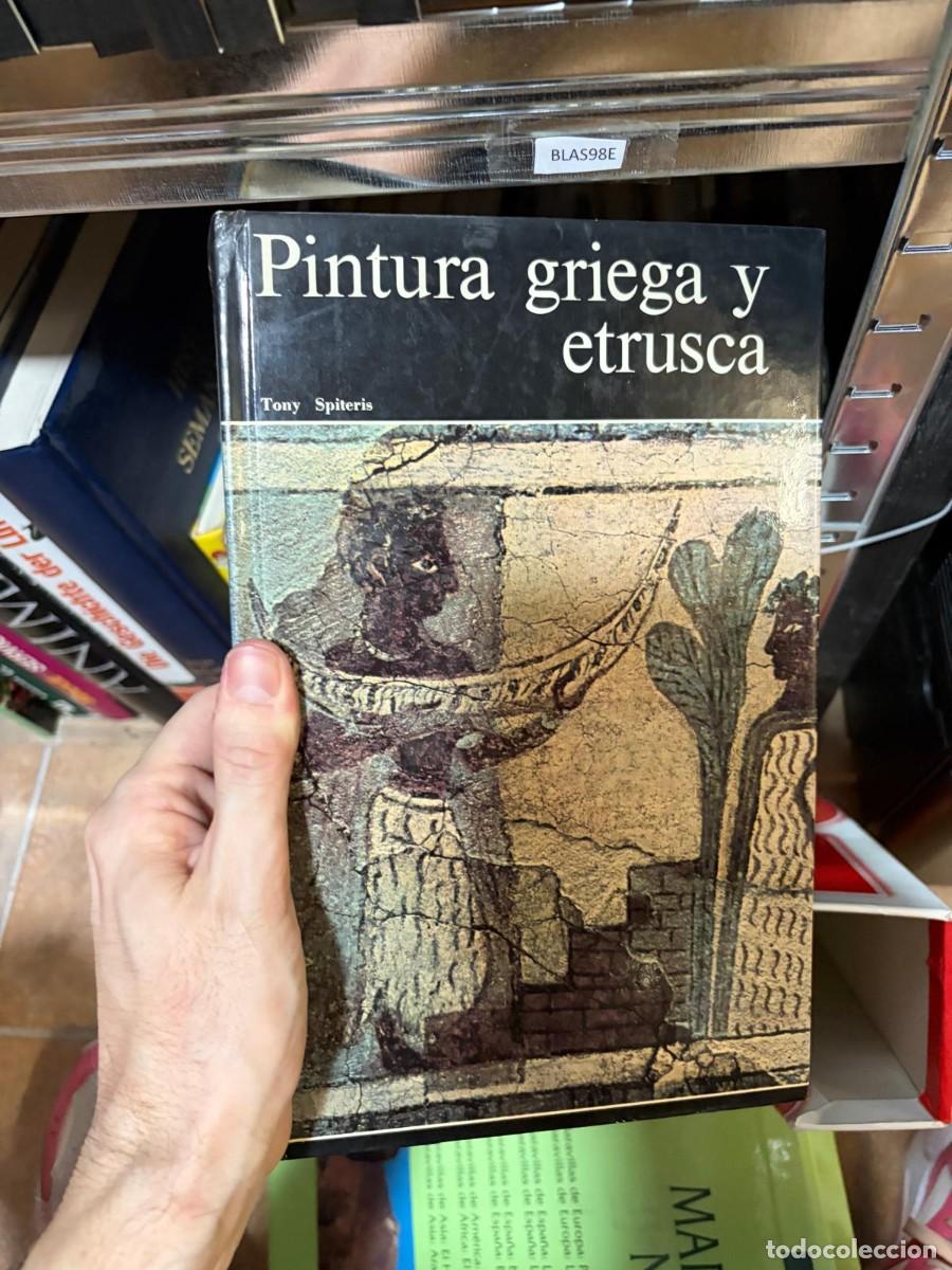 Libros de segunda mano: BLAS98E Pintura griega y etrusca Tony Spiteris