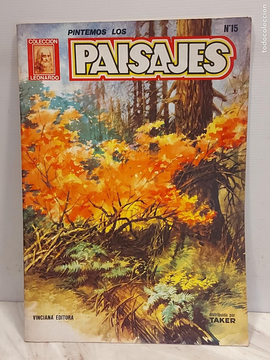 Libros de segunda mano: COLECCI&Oacute;N LEONARDO N.&ordm; 15 / PINTEMOS LOS PAISAJES / VINCIANA EDITORA / GRAN FORMATO