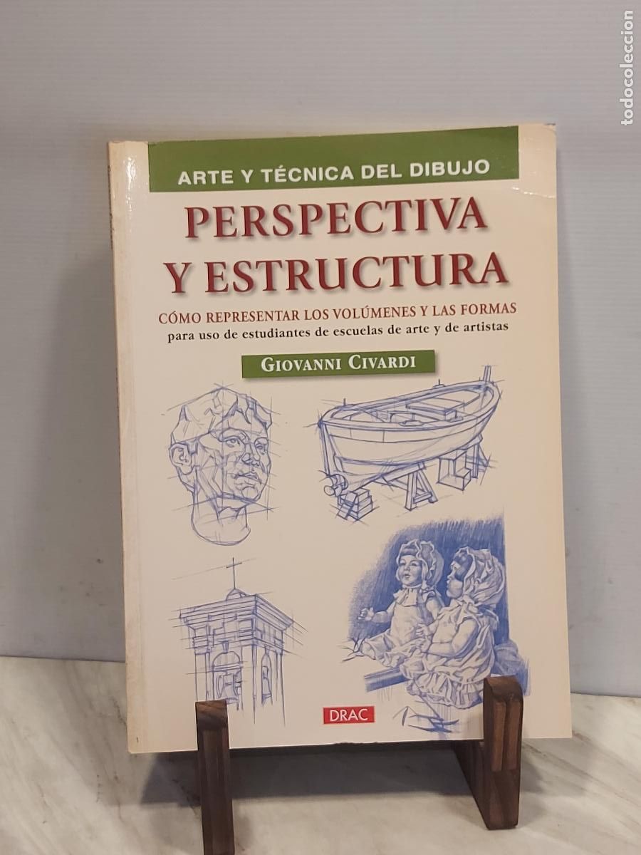 Libros de segunda mano: PERSPECTIVA Y ESTRUCTURA | GIOVANNI CIVARDI | ARTE Y T&Eacute;CNICA DEL DIBUJO | EDITORIAL DRAC