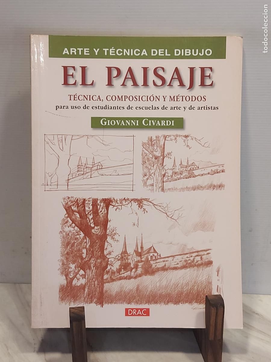 Libros de segunda mano: EL PAISAJE | GIOVANNI CIVARDI | ARTE Y T&Eacute;CNICA DEL DIBUJO | EDITORIAL DRAC | 64 P&Aacute;GINAS
