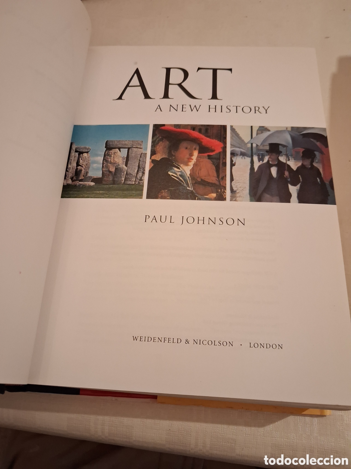 Libros de segunda mano: Art: A New History, Paul Johnson - Foto 3