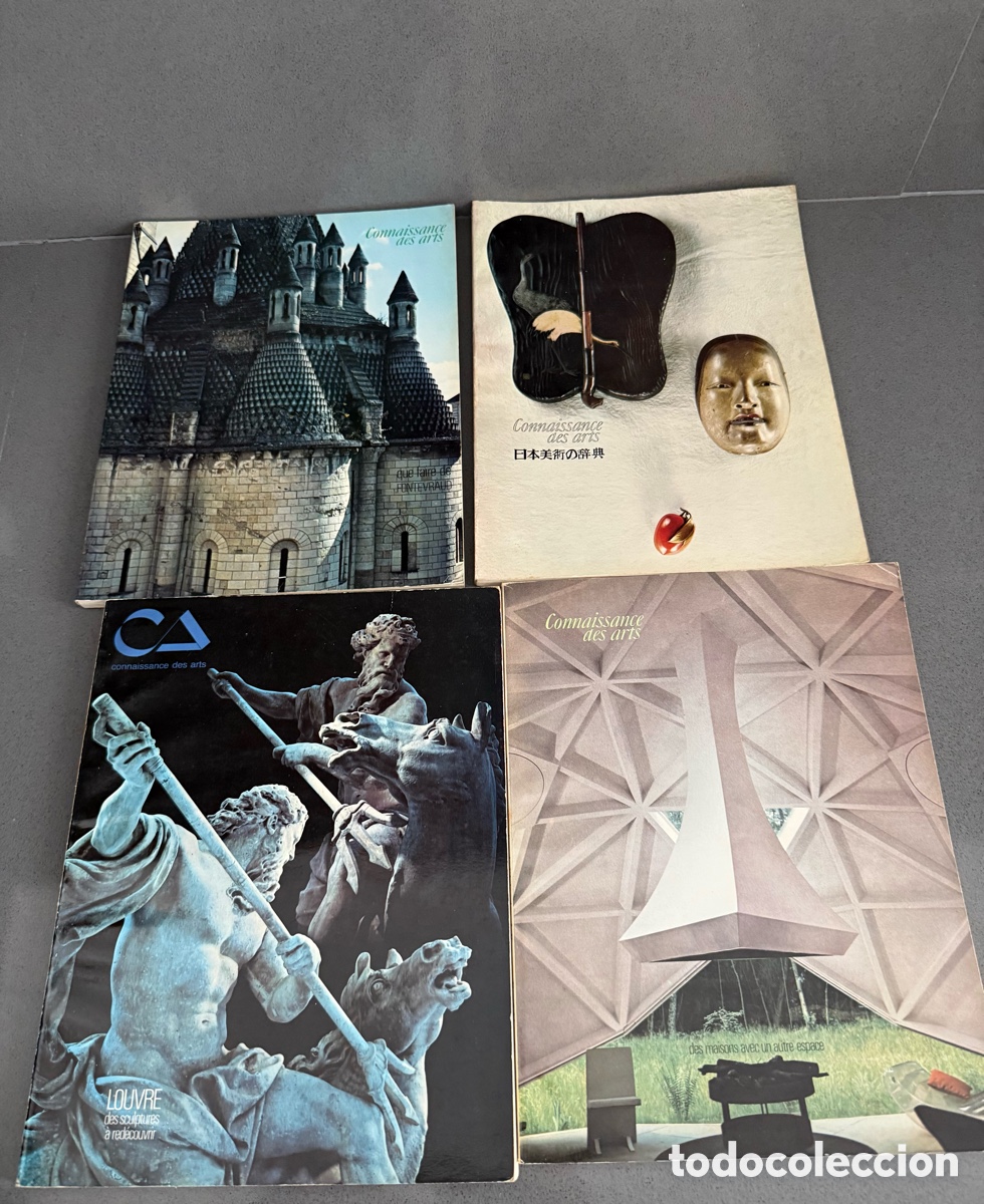 Libros de segunda mano: lote 4 - CUATRO REVISTAS ARTE A COLOR - CONNAISSANCE DES ARTS - PORCELANA JAPONESA CHINA - LOUVRE