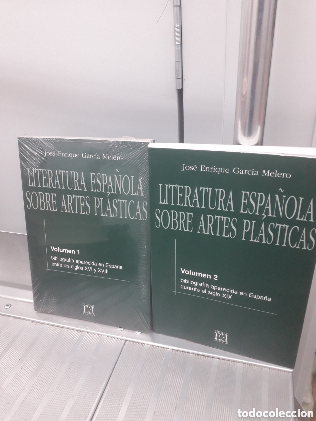 Libros de segunda mano: LITERATURA EAPA&Ntilde;OLA SOBRE ARTES PL&Aacute;STICAS. JOSE ENRIQUE GARCIA MELERO 2 tomos