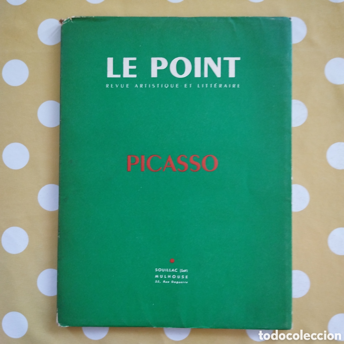 Libros de segunda mano: PICASSO LE POINT REVUE ARTISTIQUE ET LITTERAIRE XLII OCTOBRE 1952