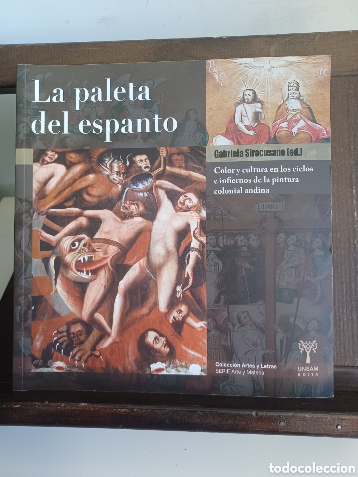 Libros de segunda mano: La paleta del espanto. Color y cultura en los cielos e infiernos de la pintura colonial andina