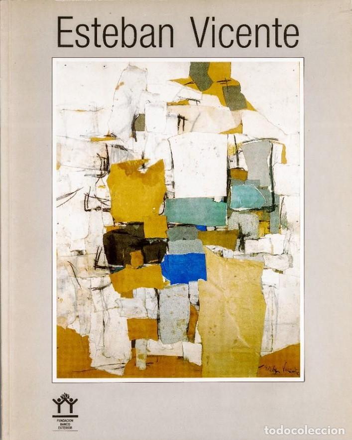 Libros de segunda mano: 'ESTEBAN VICENTE: PINTURAS Y COLLAGES 1925-1985'. CAT.EXPO. (1987), AGOTADO, DESCATALOGADO, IMPECABL