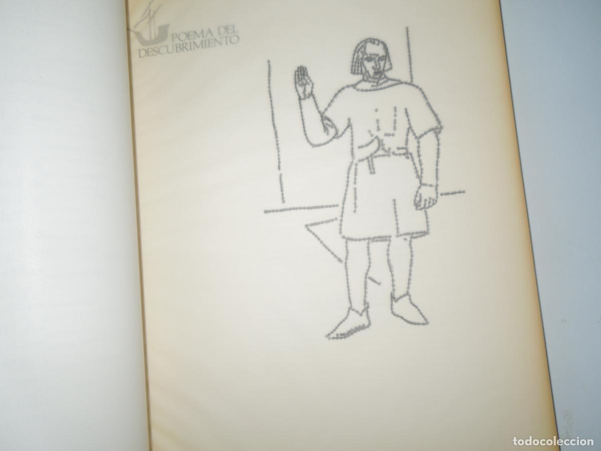 Libros de segunda mano: POEMA DEL DESCUBRIMIENTO - LOS BOCETOS DE SANTA MARIA DE LA RABIDA - VAZQUEZ DIAZ 1882-1969 -EXPOSIC