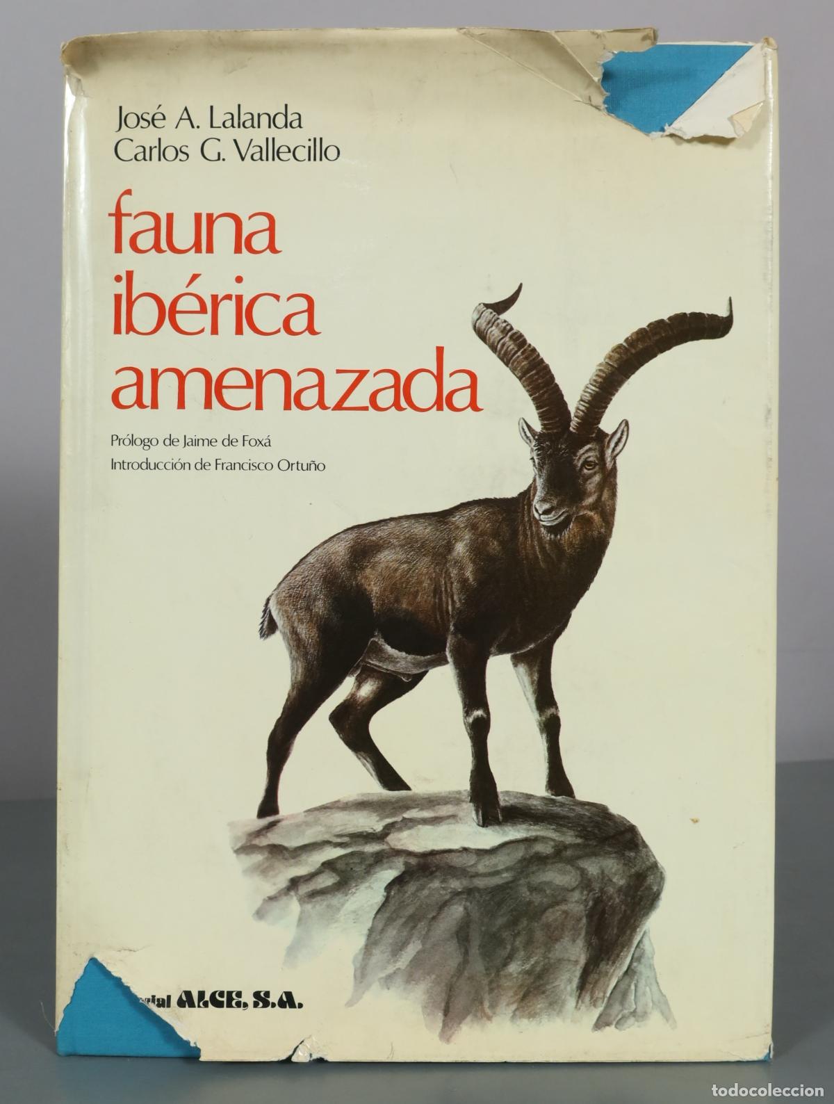 Libros de segunda mano: Fauna iberica amenazada - Jose A. Lalanda, Carlos G. Vallecillo - Editorial Alce