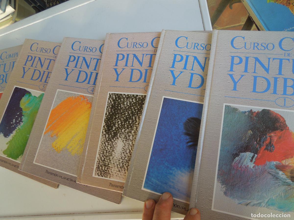 Libros de segunda mano: CURSO COMPLETO DE PINTURA Y DIBUJO - N&ordm;S. 1-2-3-4-5-6 PARRAMON PLANETA - 1987