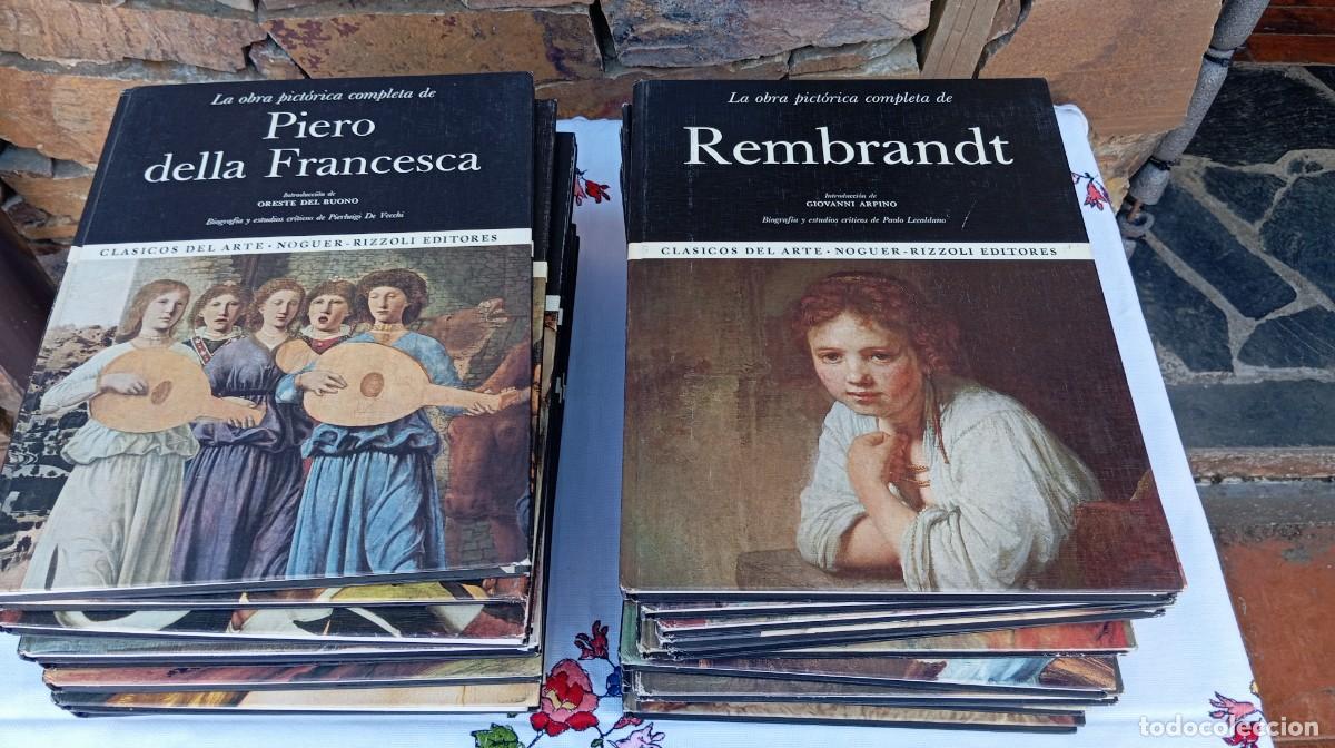 Libros de segunda mano: Colecci&oacute;n completa 21 tomos &rdquo;Cl&aacute;sicos del Arte&rdquo; Noguer-Rizzoli &mdash; Obra pict&oacute;rica completa