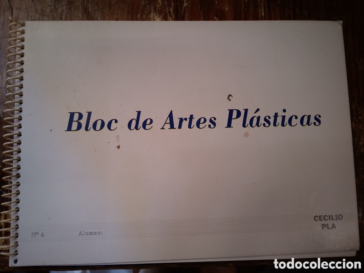 Libros de segunda mano: CECILIO PLA. BLOC DE ARTES PLASTICAS. BANCAIXA. 1993