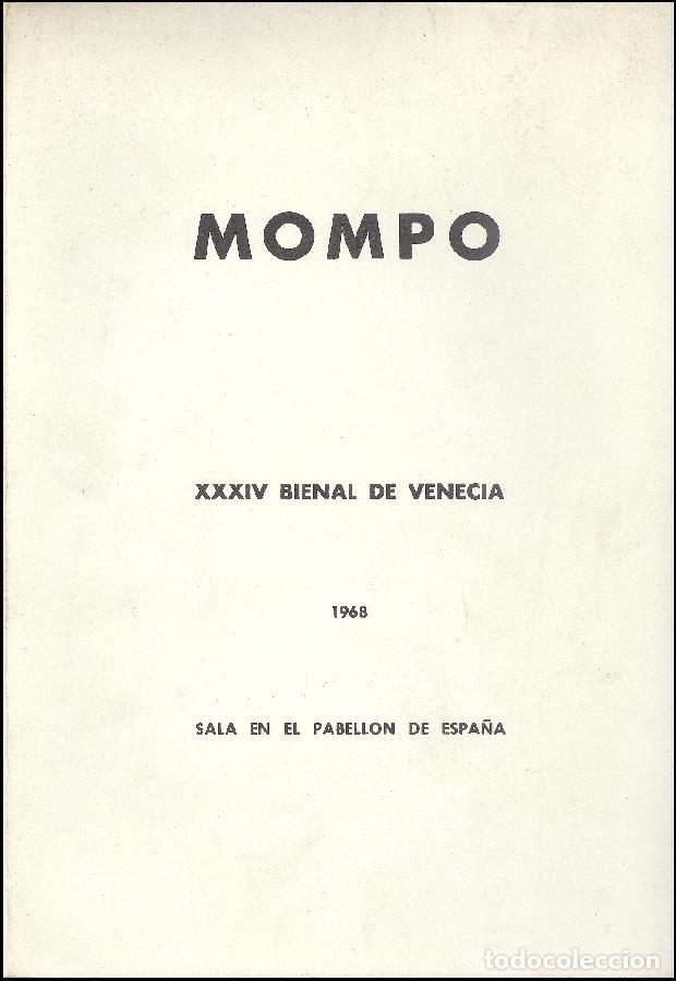 Second hand books: MOMP&Oacute;. XXXIV BIENAL DE VENECIA 1968. SALA EN EL PABELL&Oacute;N DE ESPA&Ntilde;A. C&Aacute;T.-FOLLETO EXPO. AGOTADO