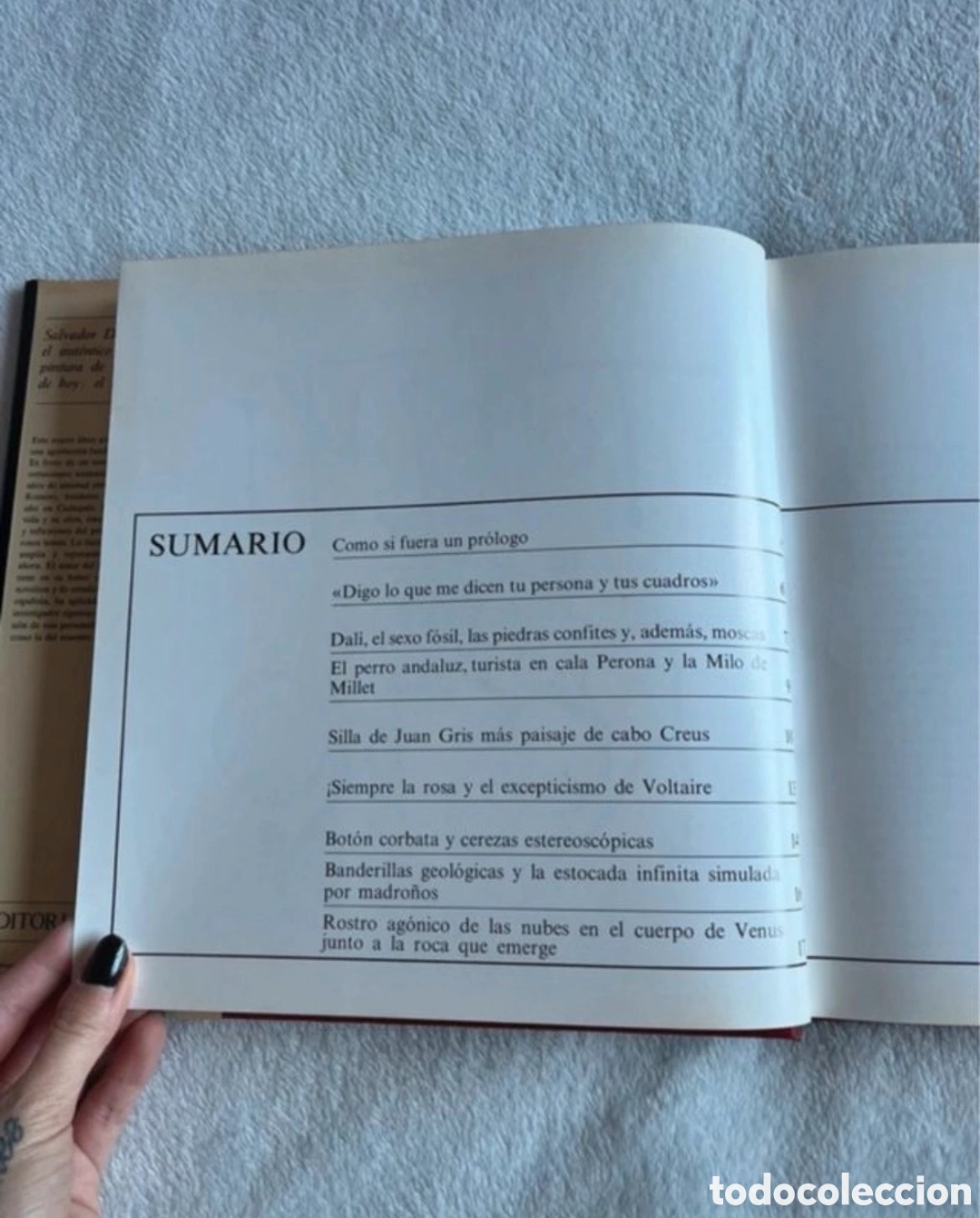 Libros de segunda mano: Libro Todo Dal&iacute; en un rostro (1975) - Foto 3
