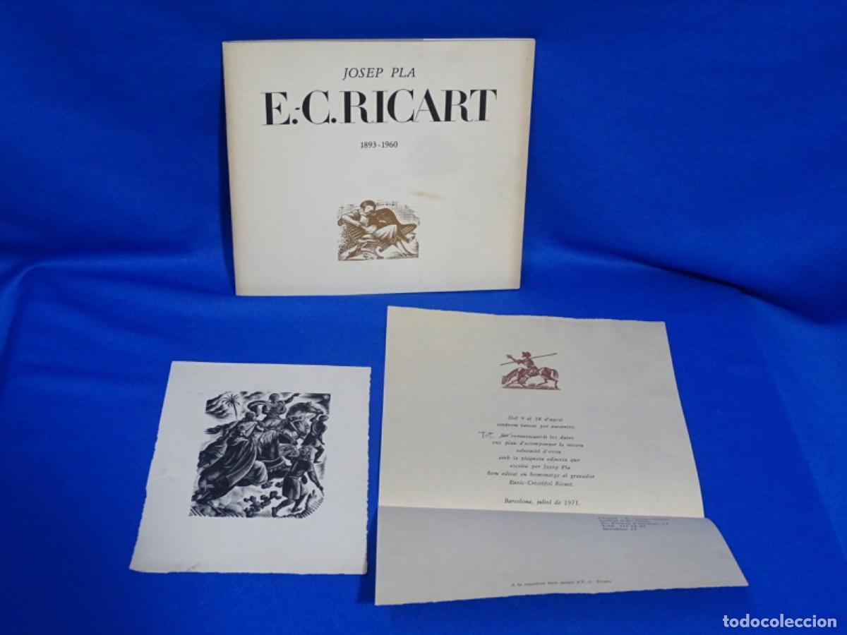 Libros de segunda mano: ENRIC CRISTOFOL RICART 1893-1960. JOSEP PLA. EDICI&Oacute; HOMENATGE 1971.