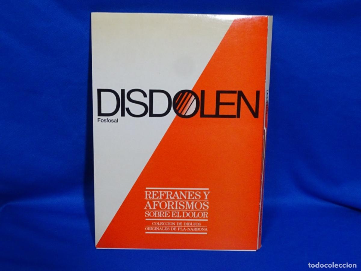 Libros de segunda mano: REFRANES Y AFORISMOS SOBRE EL DOLOR. DIBUJOS PLA NARBONA. DISDOLEN.