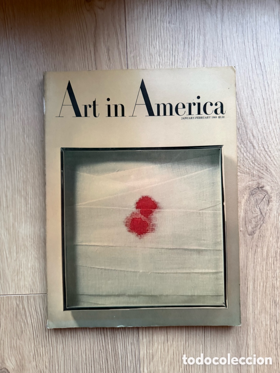 Libros de segunda mano: ART IN AMERICA - ARTE 1969 N&Uacute;M 1 - CRISIS EN EL ARTE - ARTE SOCIAL - ELTON ROBINSON - ILUSTRADO b/n