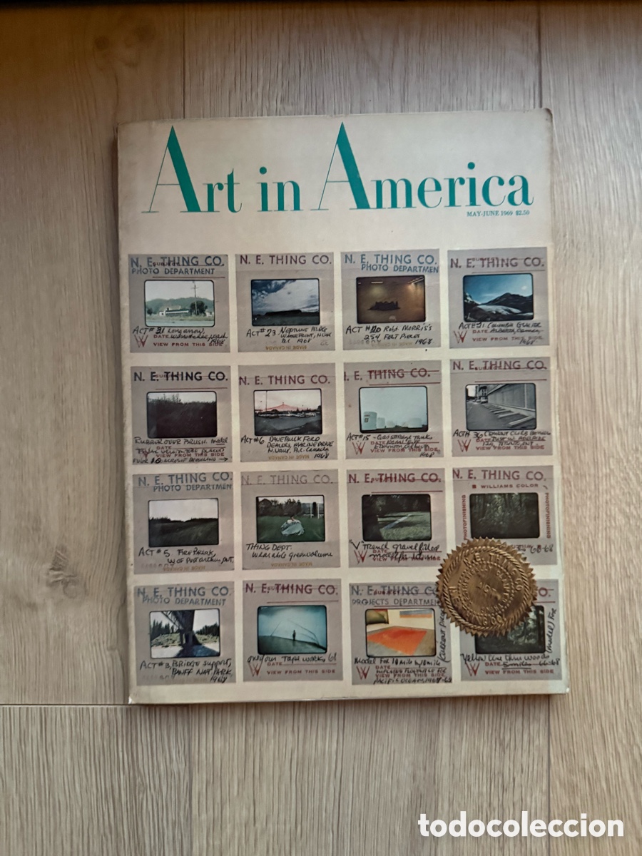 Gebrauchte B&uuml;cher: ART IN AMERICA - ARTE 1969 NUM. 3 - ARTE ABSTRACTO CONCEPTUAL - ILUSTRADO - N.E.THING CO